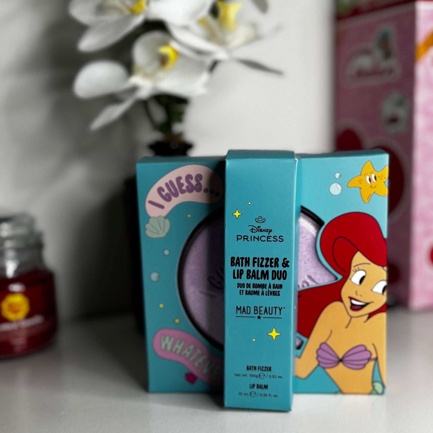 Coffrets galets de bain effervescents & Baumes à lèvres Disney