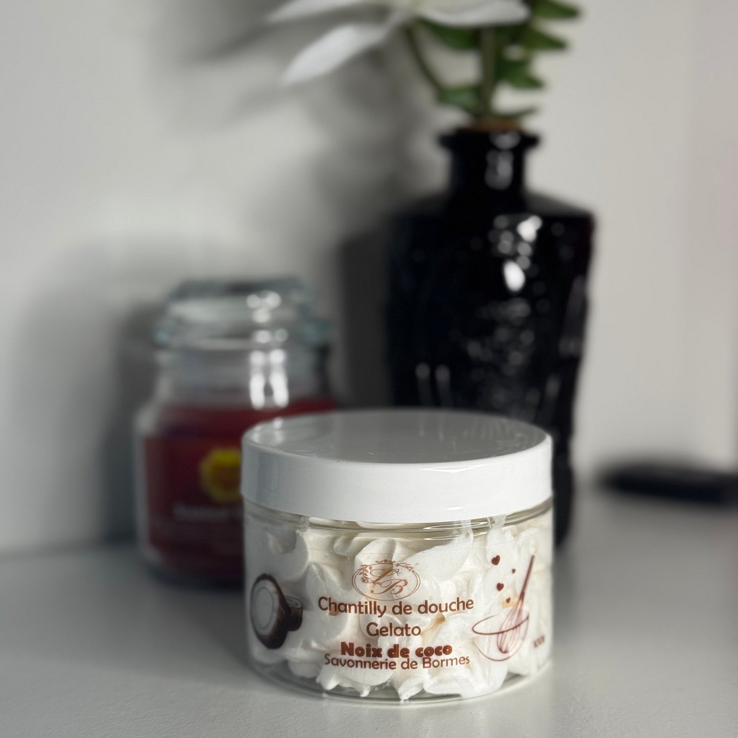 Chantilly de douche