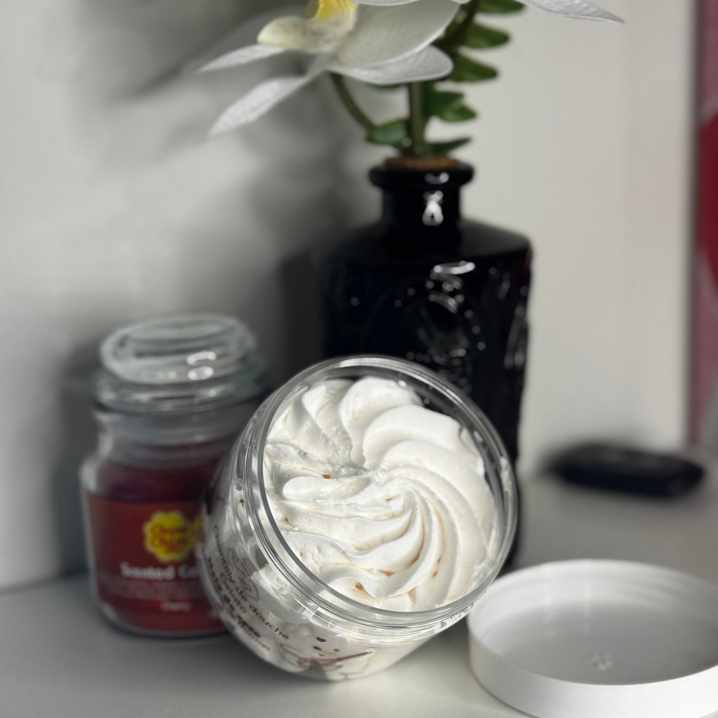 Chantilly de douche