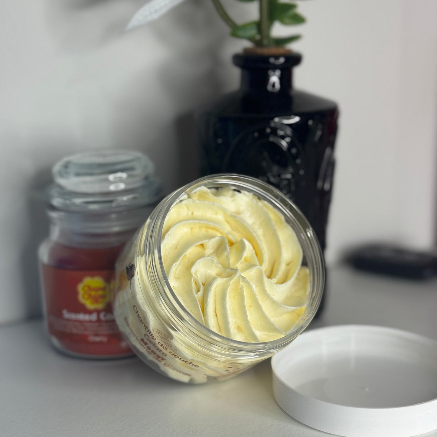 Chantilly de douche