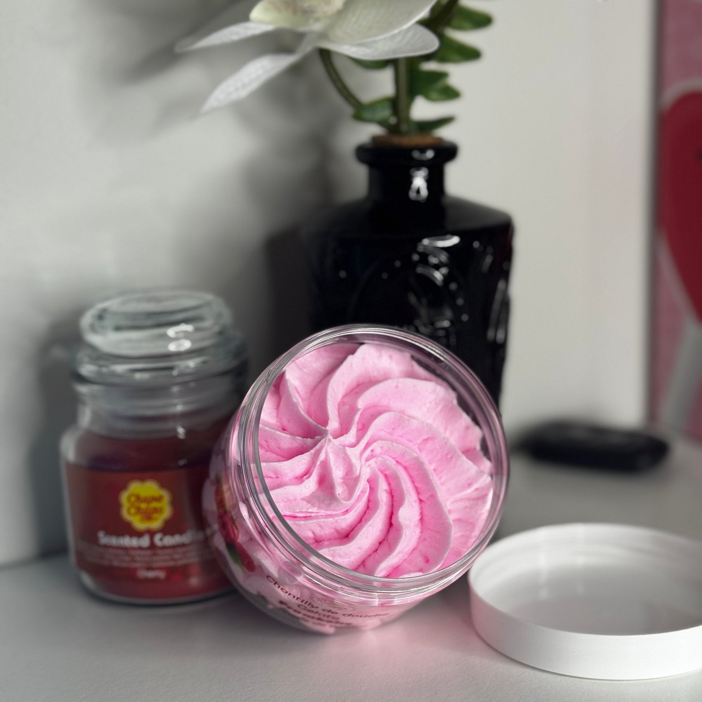 Chantilly de douche