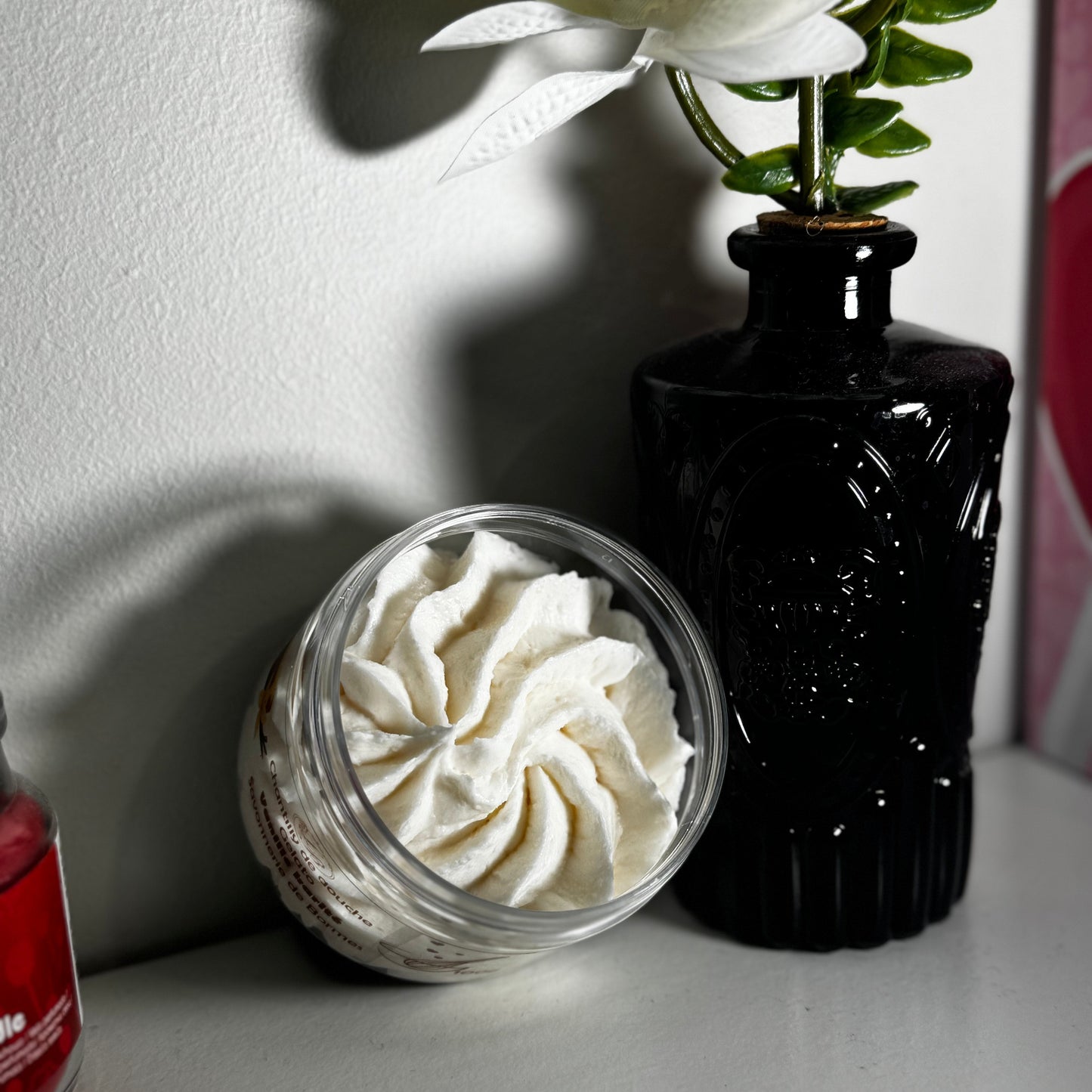 Chantilly de douche