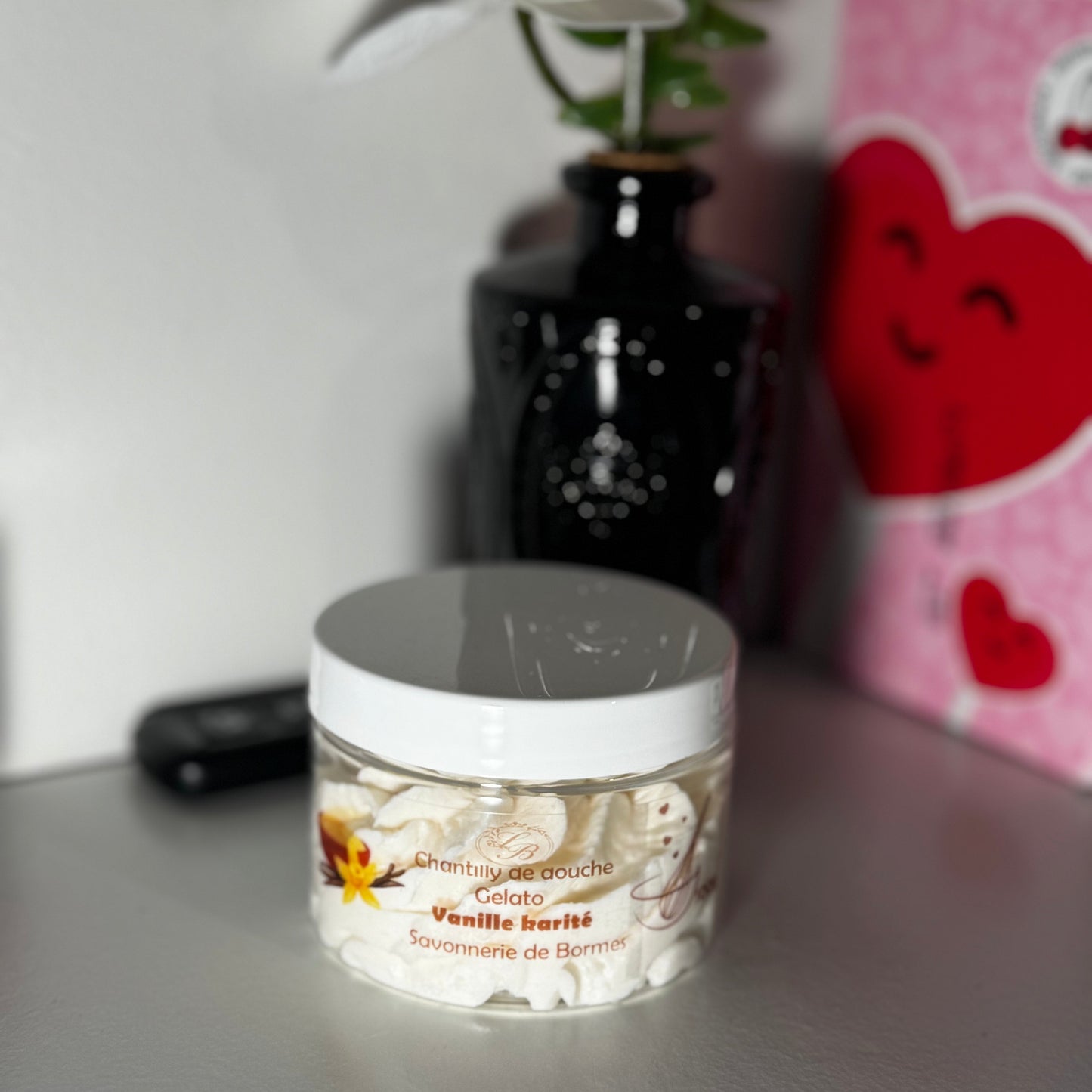 Chantilly de douche