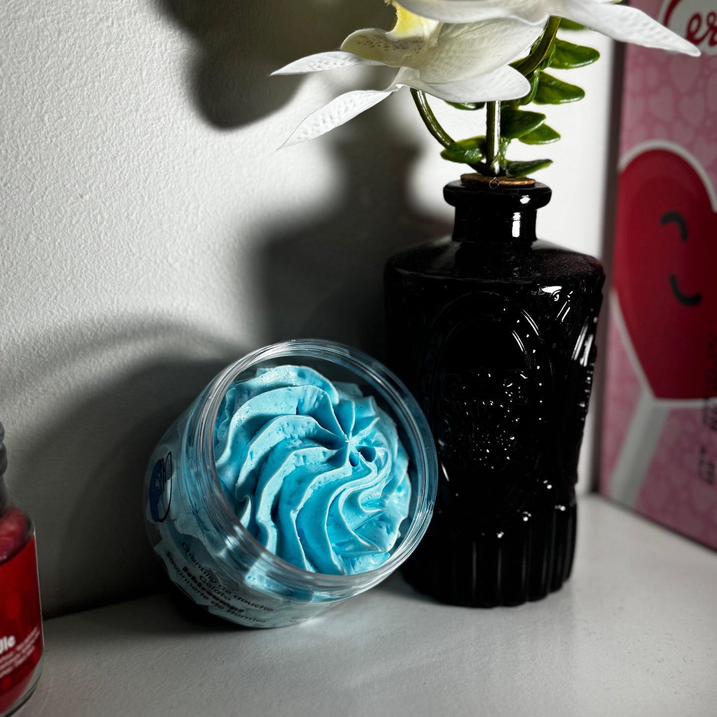 Chantilly de douche
