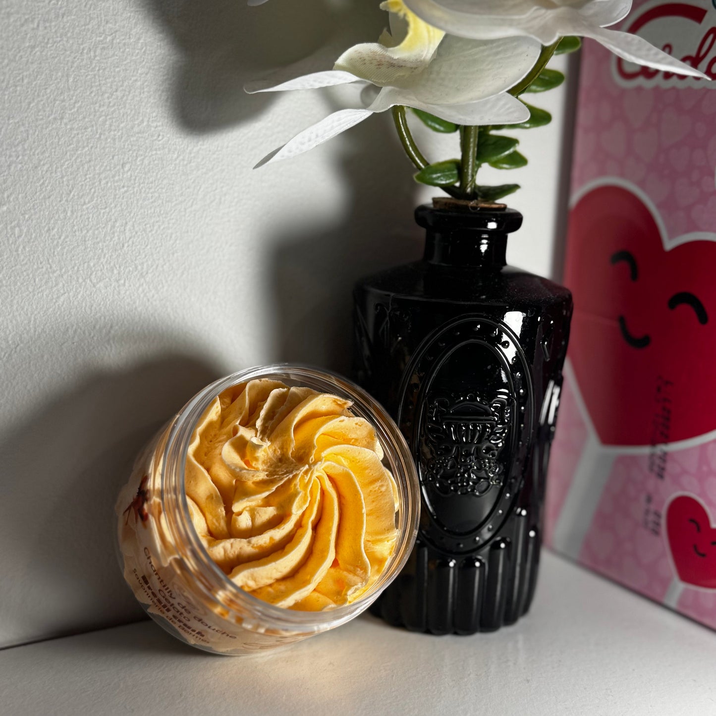 Chantilly de douche
