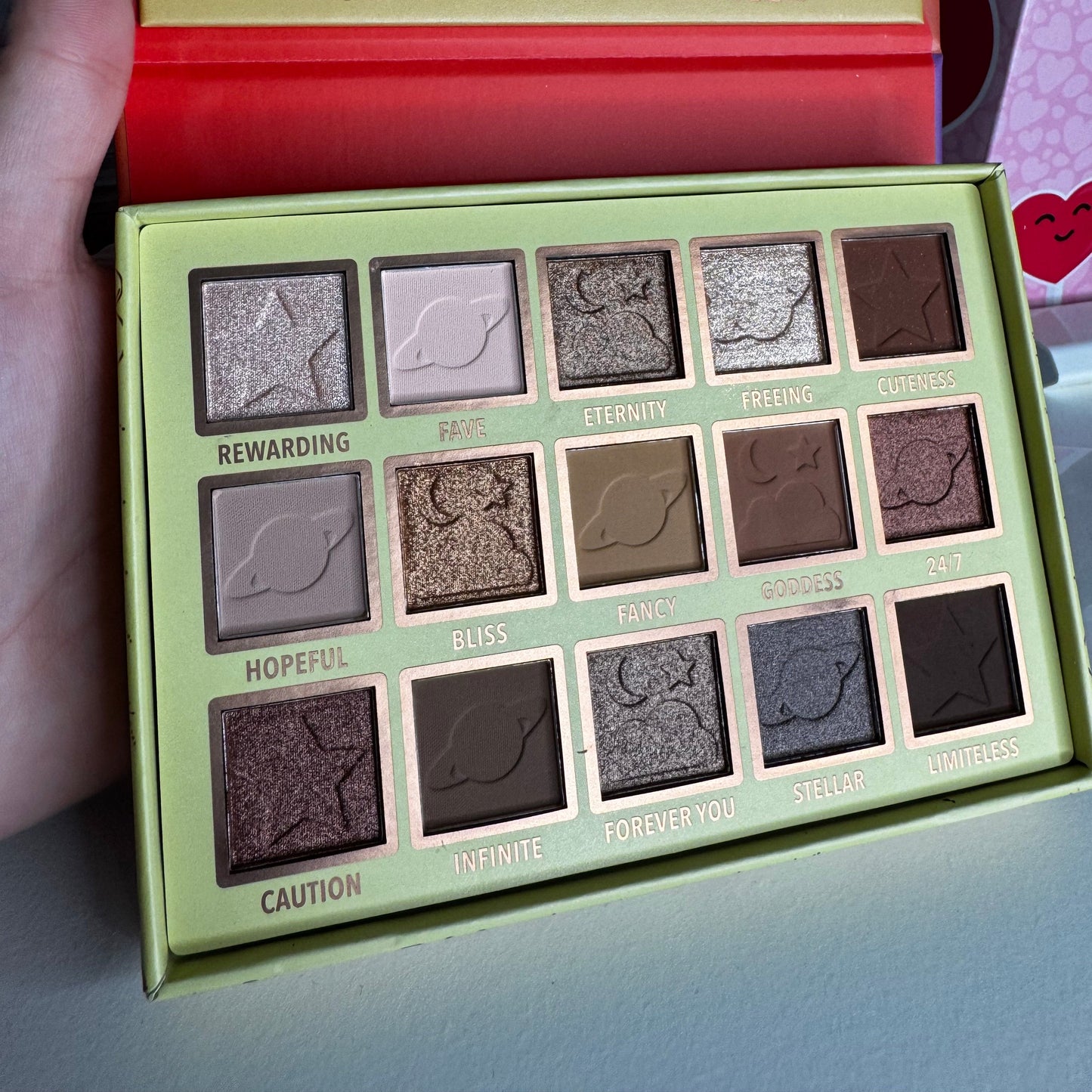Palettes de fards pressés