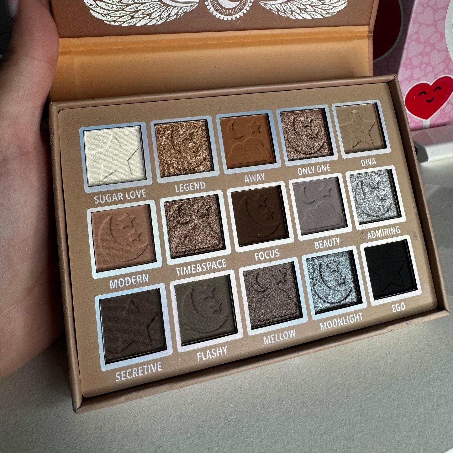 Palettes de fards pressés