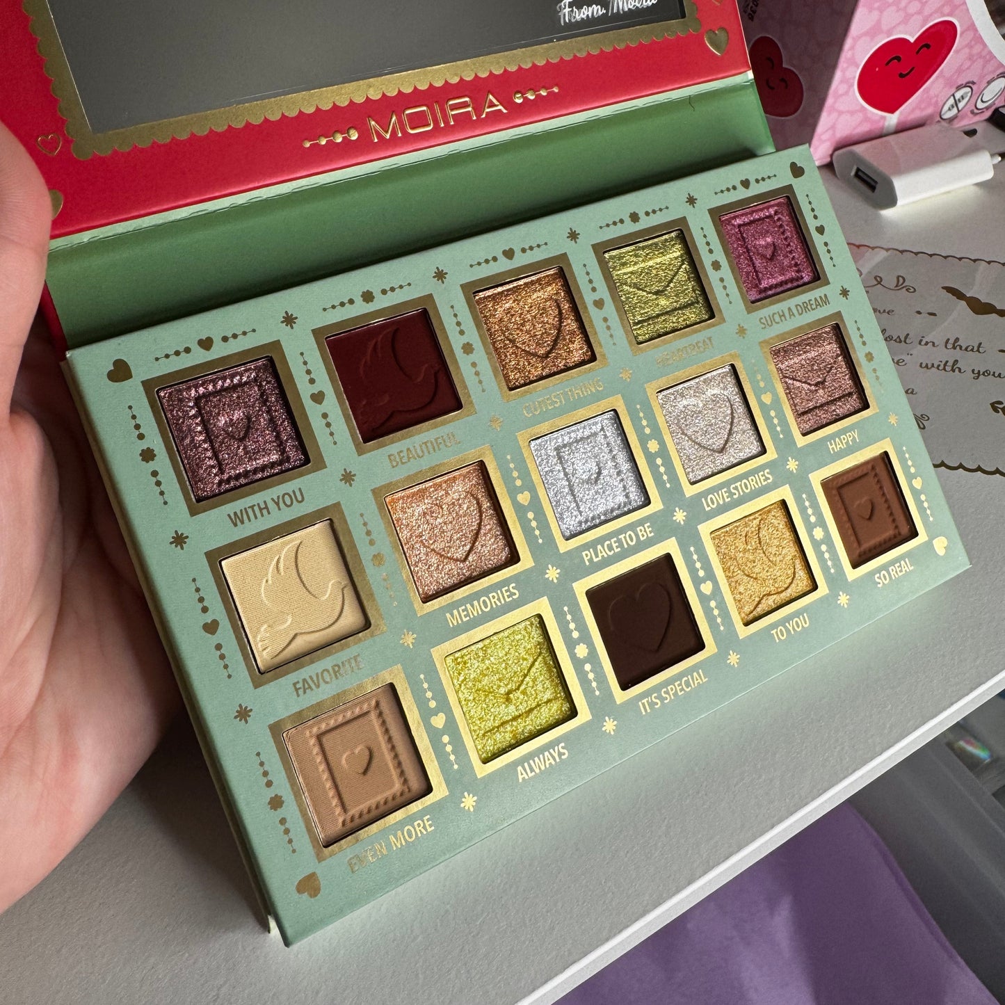 Palettes de fards pressés
