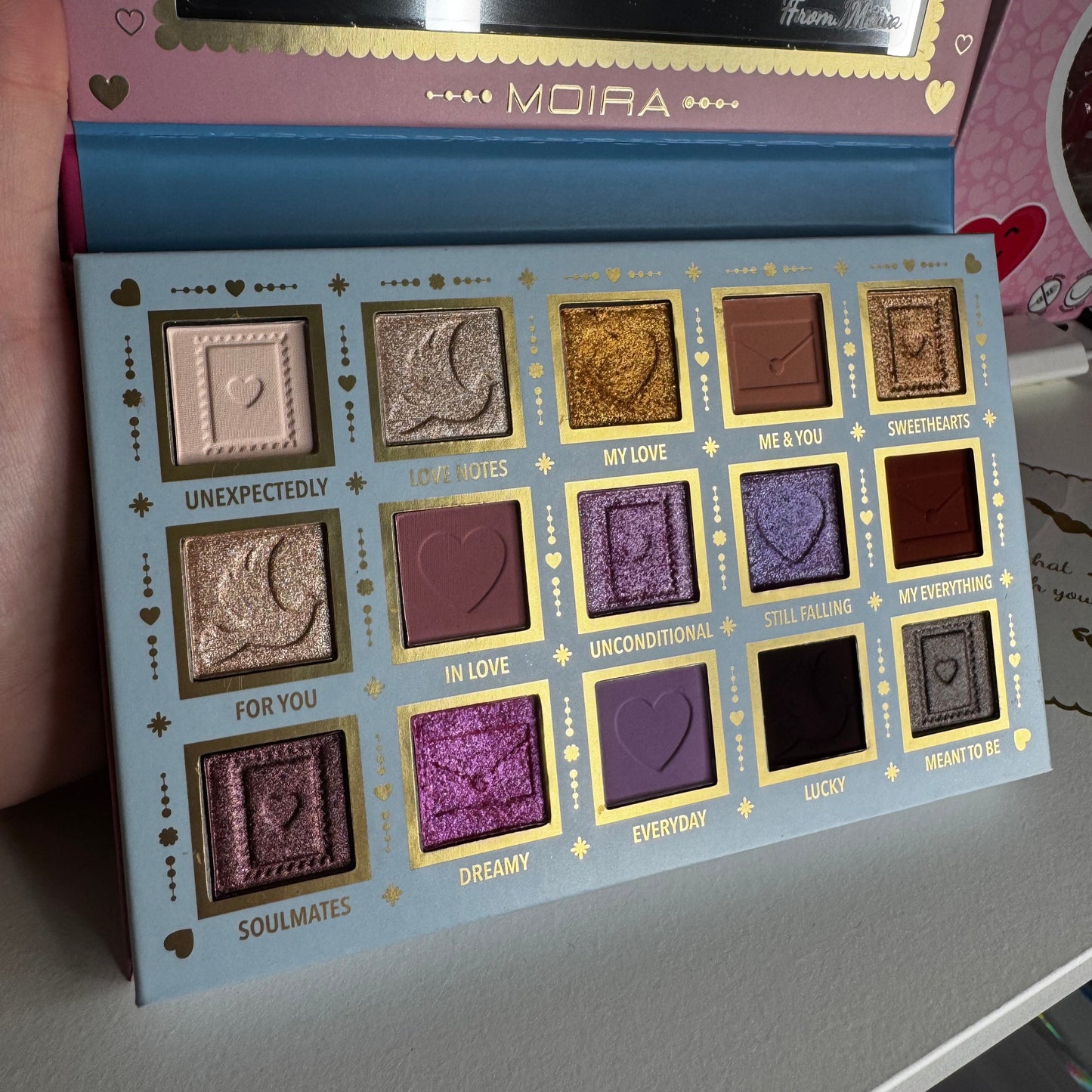 Palettes de fards pressés
