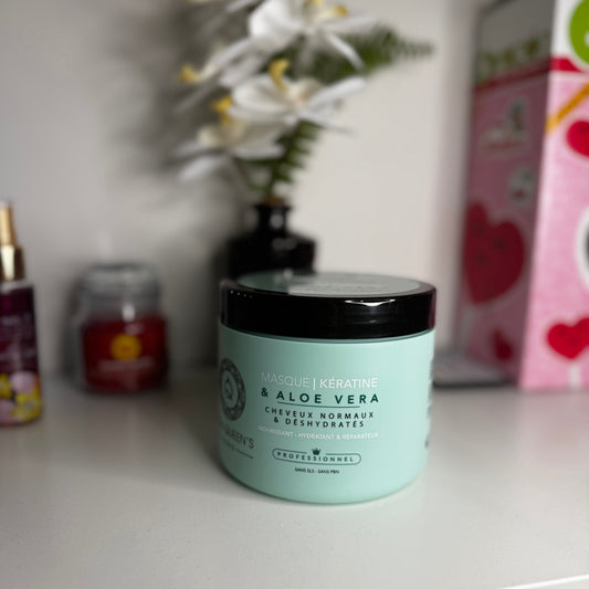 Masque Capillaire Kera Queen's - Kératine et Aloe Vera