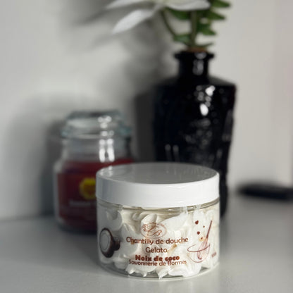 Chantilly de douche